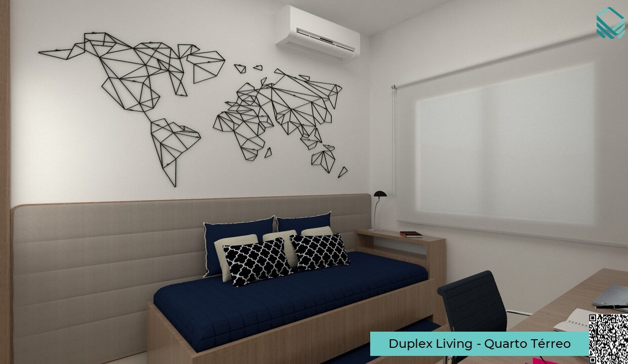Duplex Vista Mar II. Quarto terreo