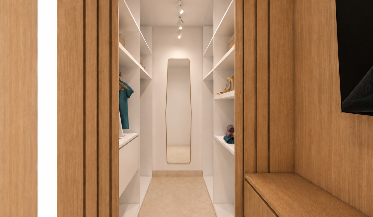 Suíte com closet